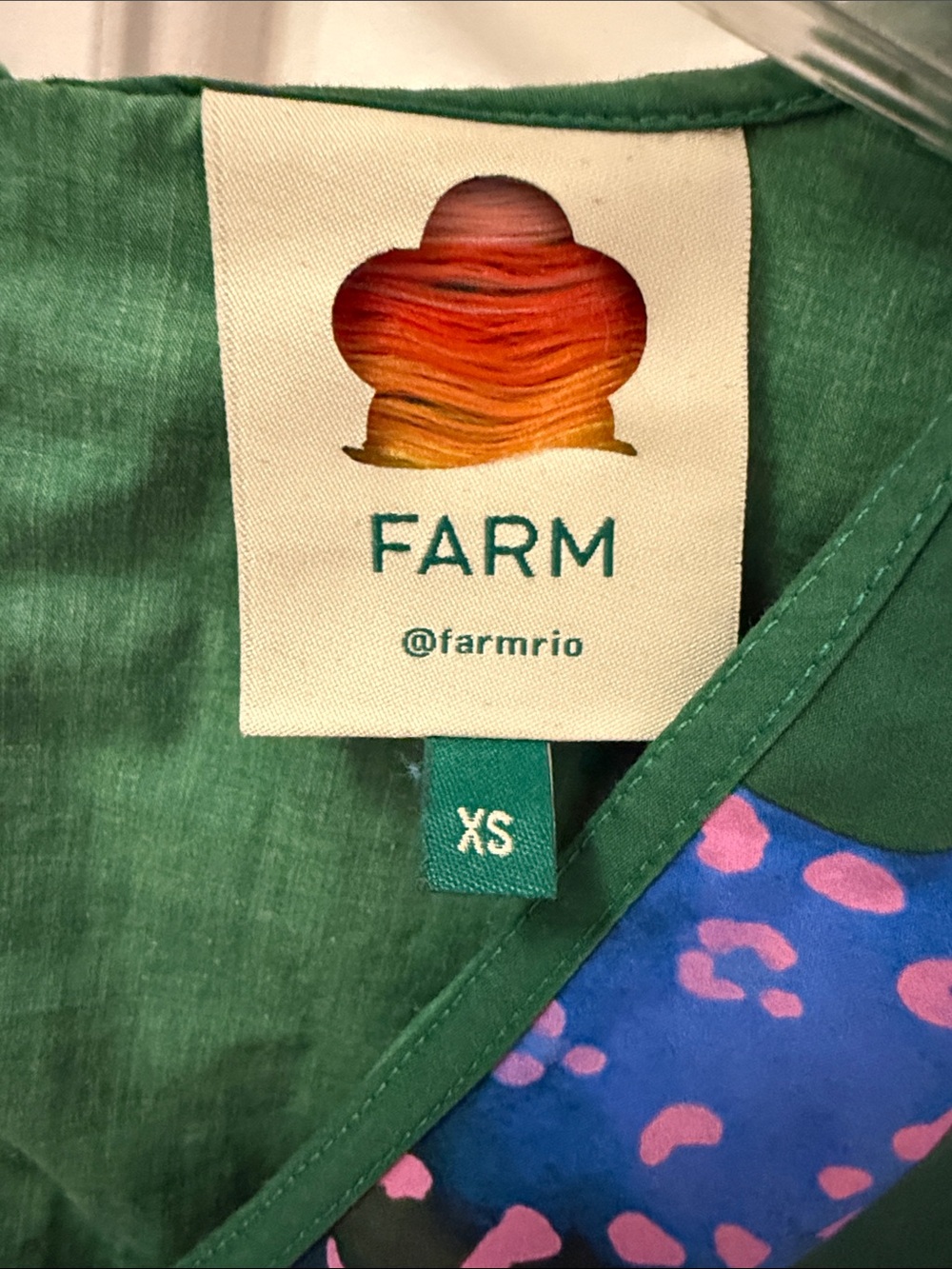 Farm Rio Anthro Leopard Blouse - Picture 9 of 10